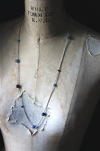 Load image into Gallery viewer, Hydra. Gemstone Station Necklace.