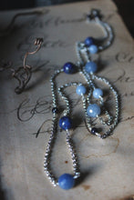 Load image into Gallery viewer, Hydra. Gemstone Station Necklace.