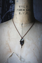 Load image into Gallery viewer, Snowy Bough  |  Botanical Gemstone &amp; Pearl Pendant Necklace.