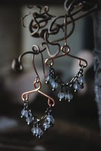 Load image into Gallery viewer, Lacey |  Mixed Metal Gemstone Earrings.