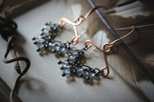 Load image into Gallery viewer, Lacey |  Mixed Metal Gemstone Earrings.