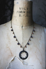 Load image into Gallery viewer, Catherine of Autumn | Beaded Gemstone Pendant Necklace.