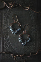 Load image into Gallery viewer, Lacey |  Mixed Metal Gemstone Earrings.
