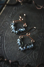 Load image into Gallery viewer, Lacey |  Mixed Metal Gemstone Earrings.