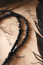 Load image into Gallery viewer, The Spellcaster Necklace | No.7. Hand-strung Cross Stone Beaded Necklace.