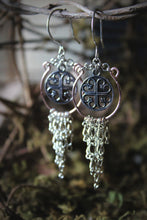 Load image into Gallery viewer, Kells | Mixed Metal Fringe Drop Earrings.
