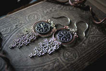 Load image into Gallery viewer, Kells | Mixed Metal Fringe Drop Earrings.