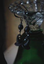 Load image into Gallery viewer, Minerva  |  Gemstone &amp; Charm Dangle Earrings.