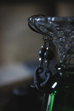 Load image into Gallery viewer, Minerva  |  Gemstone &amp; Charm Dangle Earrings.