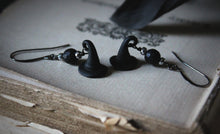 Load image into Gallery viewer, Minerva  |  Gemstone &amp; Charm Dangle Earrings.