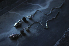 Load image into Gallery viewer, Dark &amp; Stormy | Rain-Laced. Gemstone &amp; Charm Threaders.