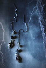 Load image into Gallery viewer, Dark &amp; Stormy | Rain-Laced. Gemstone &amp; Charm Threaders.
