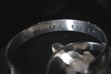 Load image into Gallery viewer, Dark &amp; Stormy | I Am The Storm. Choice of Cuff Bracelet.