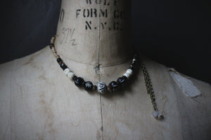 Season of the Witch, Pt.II | Seiðr. Herkimer Diamond Accent Beaded Necklace.
