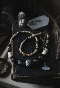 Season of the Witch, Pt.II | Seiðr. Herkimer Diamond Accent Beaded Necklace.