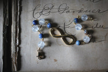 Load image into Gallery viewer, Strength No.2. Gemstone Bead &amp; Infinity Focal Bracelet.
