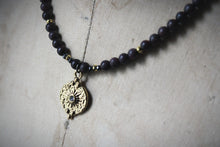 Load image into Gallery viewer, Midsummer Night&#39;s Magic  | Hermia. Beaded Gemstone Pendant Necklace.