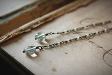 Load image into Gallery viewer, Bala. Beaded Long Gemstone Earrings.