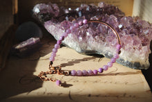 Load image into Gallery viewer, Violet Skies | Alpenglow. Copper &amp; Gemstone Bracelet.