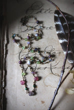 Load image into Gallery viewer, Gentle Spring | Pieris. Beaded Gemstone Necklace.