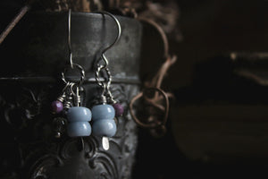 Airie. Gemstone Dangle Earrings.