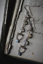 Load image into Gallery viewer, Ramble. Gemstone Drop Earrings.