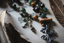 Load image into Gallery viewer, The Forest Haunt  | Return to Wychwood || Storyteller Series. Gemstone &amp; Pendant Necklace.