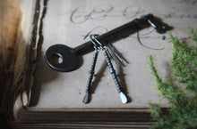 Load image into Gallery viewer, This Little Light. Linear Seed Bead Earrings.