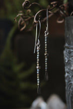 Load image into Gallery viewer, This Little Light. Linear Seed Bead Earrings.