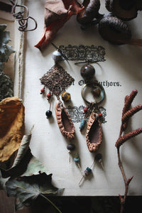 The Forest Haunt  | Yeats the Shoemaker || Storyteller Series. Perfectly Mismatched Earrings.
