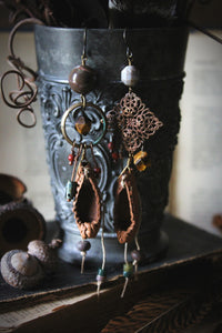 The Forest Haunt  | Yeats the Shoemaker || Storyteller Series. Perfectly Mismatched Earrings.