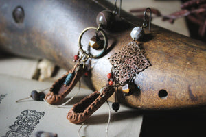 The Forest Haunt  | Yeats the Shoemaker || Storyteller Series. Perfectly Mismatched Earrings.