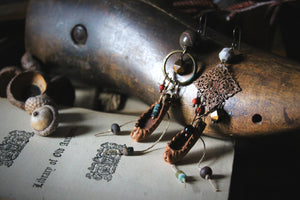 The Forest Haunt  | Yeats the Shoemaker || Storyteller Series. Perfectly Mismatched Earrings.