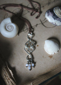 Sea's Rapture | Undercurrent. Bead Accent Pendant Necklace.