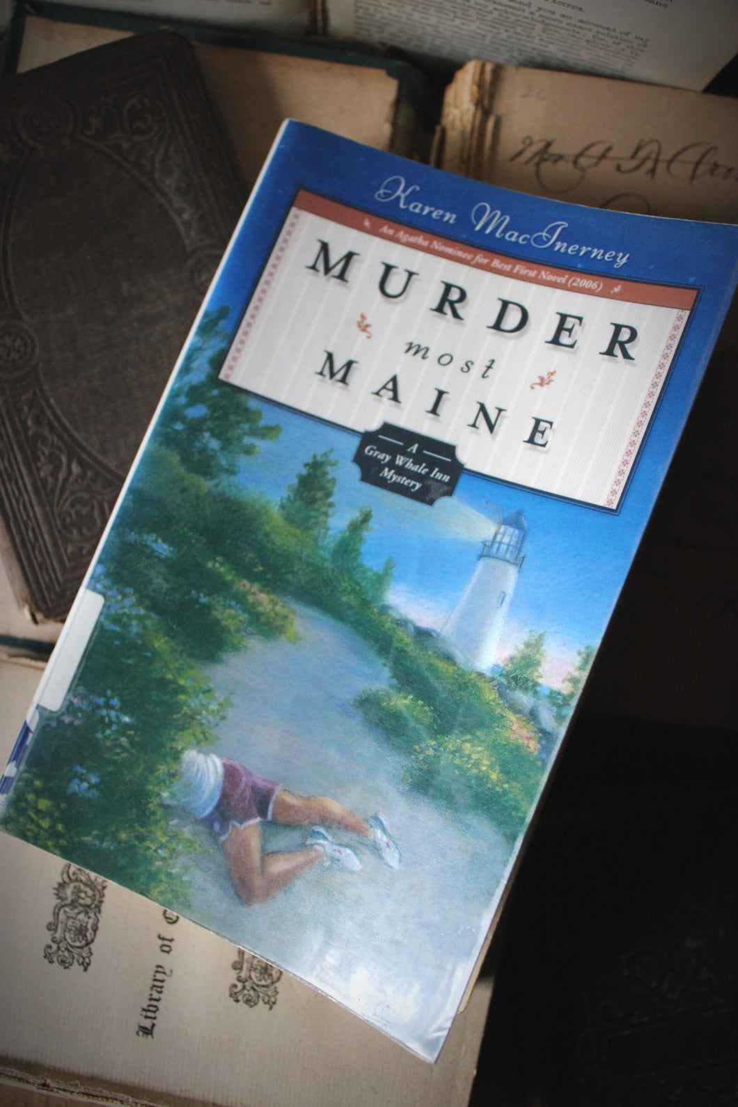 PAPERBACK Murder Most Maine.