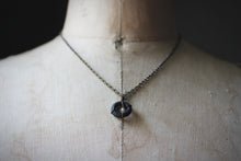 Load image into Gallery viewer, Sea&#39;s Rapture | Betwixt &amp; Between. Glass &amp; Gemstone Pendant Necklace.