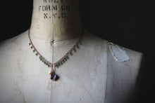 Load image into Gallery viewer, Sea&#39;s Rapture | The Conjurer ~ Clíodhna. Beaded Fringe Pendant Necklace.