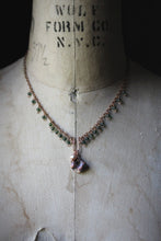 Load image into Gallery viewer, Sea&#39;s Rapture | The Conjurer ~ Clíodhna. Beaded Fringe Pendant Necklace.