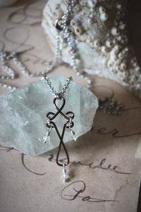 Sea's Rapture | Selkie. Hand-formed Pendant Necklace.