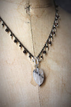 Load image into Gallery viewer, Wolves of Winter | The Conjurer || Faolán. Gemstone Beaded Pendant Necklace.