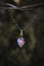 Load image into Gallery viewer, Vintage Valentine | Opalite. Delicate Pendant Necklace.