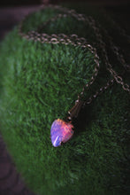 Load image into Gallery viewer, Vintage Valentine | Opalite. Delicate Pendant Necklace.