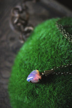 Load image into Gallery viewer, Vintage Valentine | Opalite. Delicate Pendant Necklace.