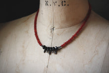 Load image into Gallery viewer, Legend &amp; Lore  |  The Dearg Due. Beaded Gemstone Necklace.