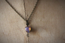 Load image into Gallery viewer, Vintage Valentine | Opalite. Delicate Pendant Necklace.