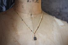 Load image into Gallery viewer, Carina | Beaded Gemstone Pendant Necklace.