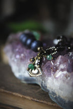 Load image into Gallery viewer, Spirited | The Watcher. Beaded &amp; Chain Bracelet.
