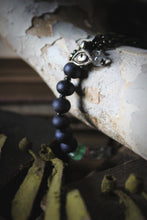 Load image into Gallery viewer, Spirited | The Watcher. Beaded &amp; Chain Bracelet.