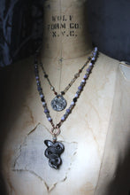 Load image into Gallery viewer, Spirited | Gentle Spring || Eye of The Forest. Pendant &amp; Gemstone Necklace.
