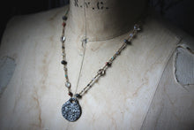 Load image into Gallery viewer, Spirited | Gentle Spring || Eye of The Forest. Pendant &amp; Gemstone Necklace.